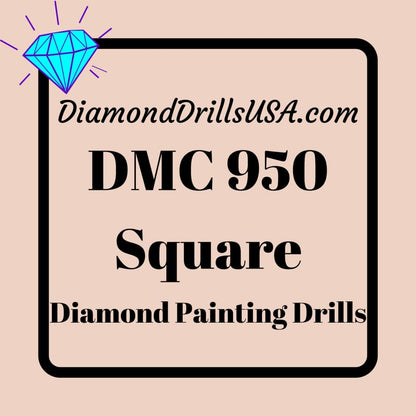 DMC 950 SQUARE 5D Diamond Painting Drills Beads DMC 950 