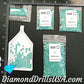 DMC 958 SQUARE 5D Diamond Painting Drills Beads DMC 958 Dark