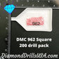 DMC 962 SQUARE 5D Diamond Painting Drills Beads DMC 962 