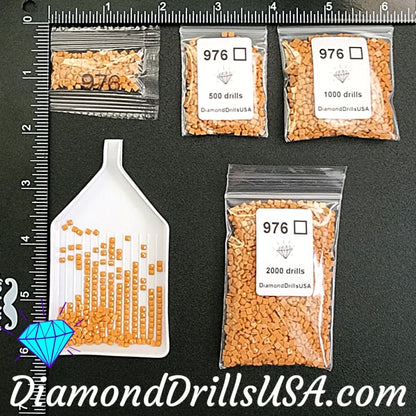 DMC 976 SQUARE 5D Diamond Painting Drills Beads DMC 976 