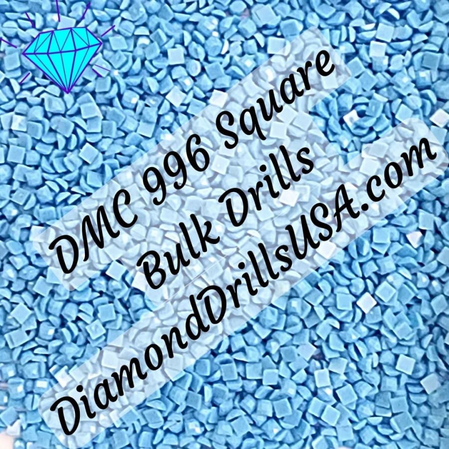DMC 996 SQUARE 5D Diamond Painting Drills Beads DMC 996 