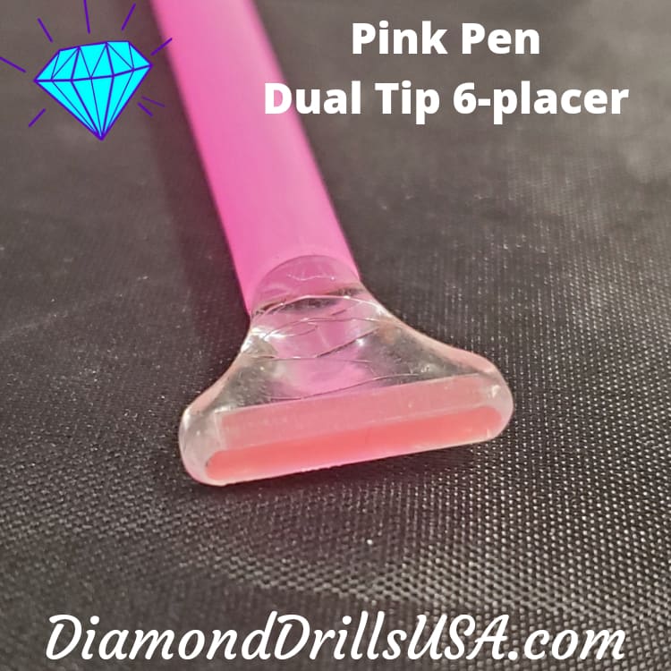 DiamondDrillsUSA - Dual Tip 6-Drill Multiplacer Diamond Painting Pen
