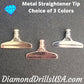 Flat Tip Metal Straightener Pen Replacement Head Diamond 