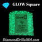 GLOW in the Dark SQUARE 5D Diamond Painting Drills Beads 