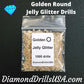 Golden Jelly Glitter ROUND Diamond Painting Drills 01 Bulk -