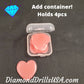 Heart Pink Wax 4pcs Diamond Painting Putty Clay Mud - Wax 