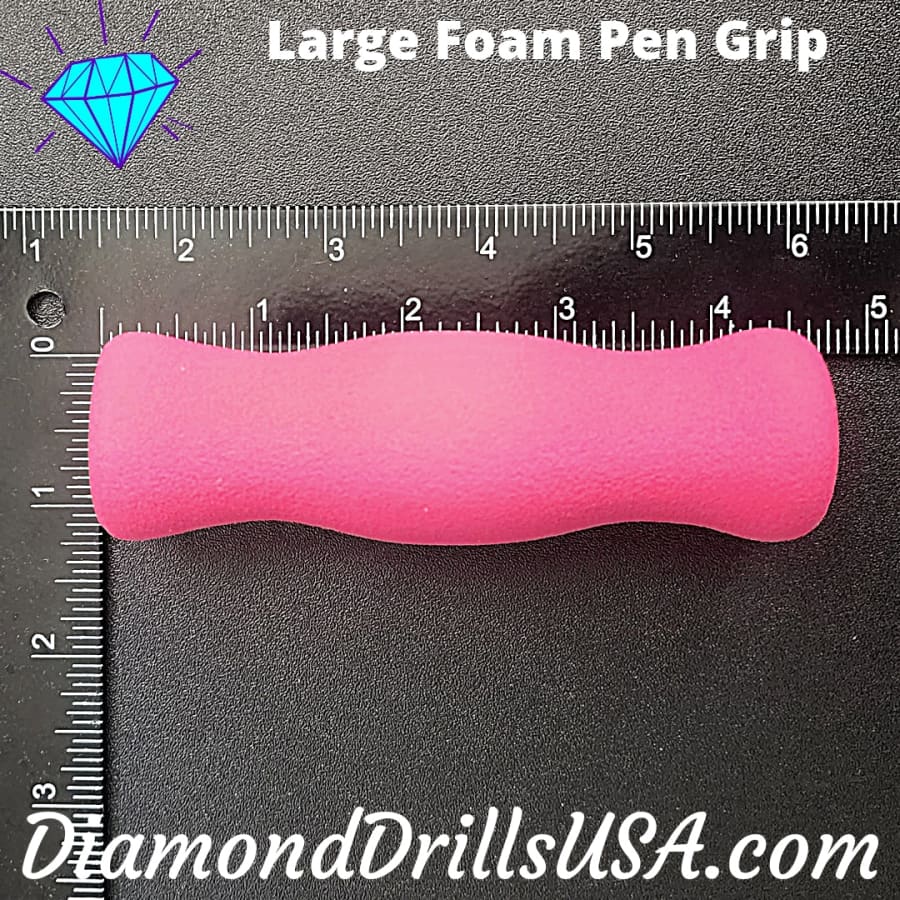 Large Foam Comfort Grips Full Size for Pen Pencil Diamond 
