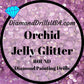 Orchid Jelly Glitter ROUND Diamond Painting Drills Purple 04