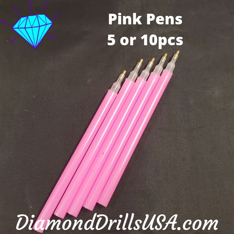 Pink Pens for Diamond Painting Single Tip Basic Diamond 