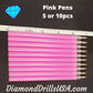 Pink Pens for Diamond Painting Single Tip Basic Diamond 