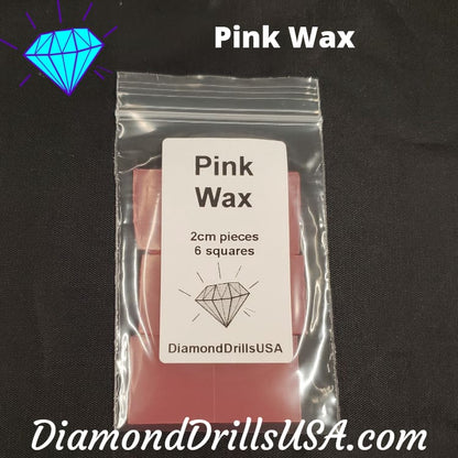Pink Wax Clay for Diamond Painting Mud Small Square 2cm 