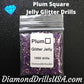Plum Jelly Glitter SQUARE Diamond Painting Drills Purple 07