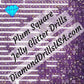 Plum Jelly Glitter SQUARE Diamond Painting Drills Purple 07