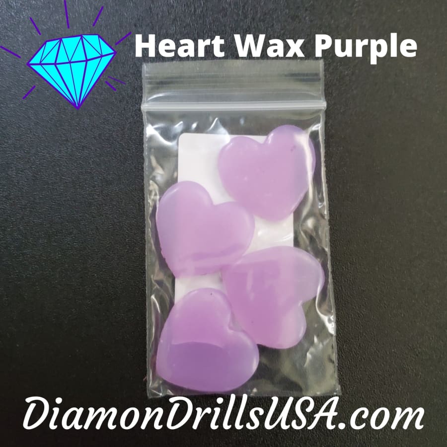 Purple Heart Wax 4pcs Diamond Painting Putty Clay Mud - 
