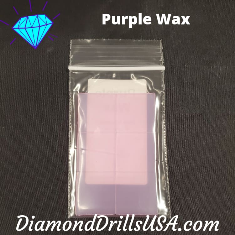 2 Pack Diamond Art Painting Wax with Storage Box Full of Purple Red Glue  Clay for Embroidery Accessories