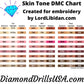 Skin Tone Bundle #1 - 3 Color DMC Square Bundle Bulk Diamond