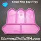 Small Pink Drill Tray Diamond Painting Boat Style - 