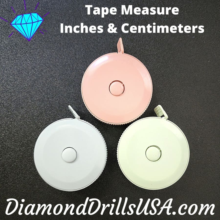 Tape Measure Dual Sided Inches & Centimeters Retractable 